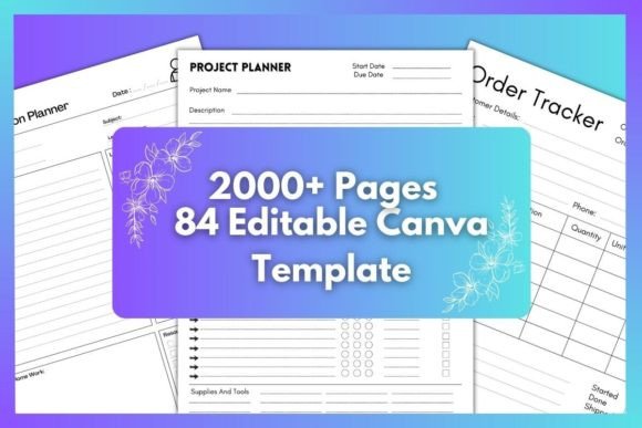 84 Editable Canva KDP Templates: Create Your Own Book Interiors