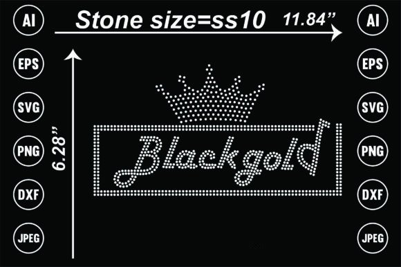 Black Girl Rhinestone Templates: Instant Download Design Files