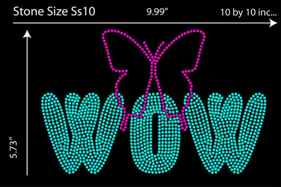 Butterfly Rhinestone Templates: Sparkle for Your Creative Projects