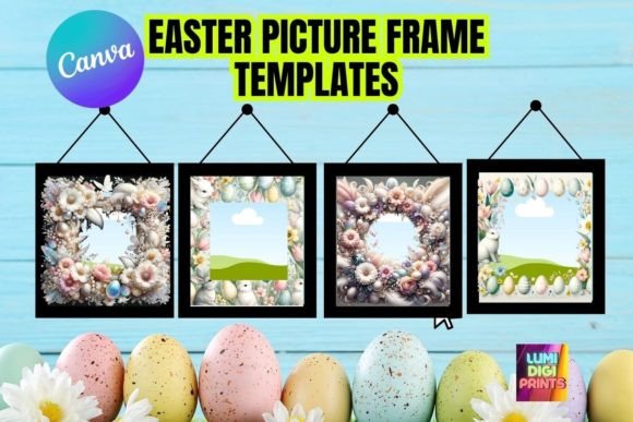 Canva Easter Picture Frame Templates for Stunning Photos