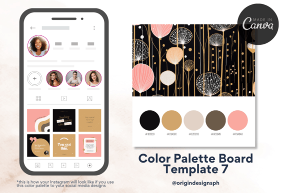 Canva Templates Color Palette7: Your Brand's Visual Anchor