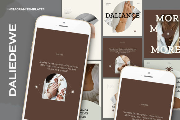 Daliedewe Instagram Templates: Streamline Your Visual Brand