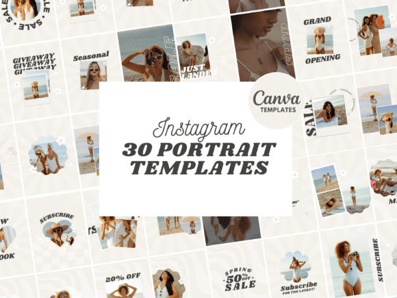 Elevate Your Feed with Neutral Cream Instagram Templates