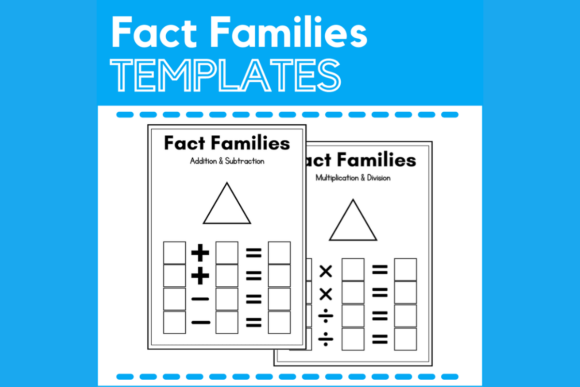 Fact Families Blank Templates: A Designer’s Daily Utility