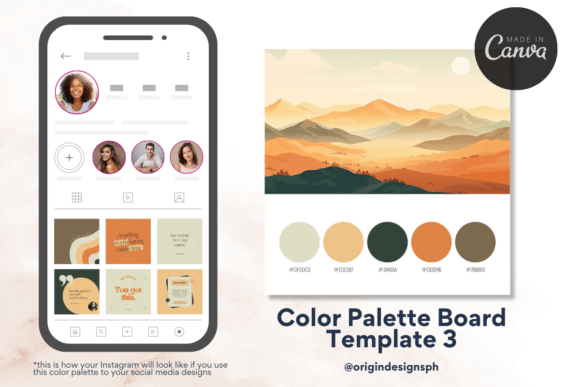 Master Your Brand's Palette with Canva Templates Color Palette3
