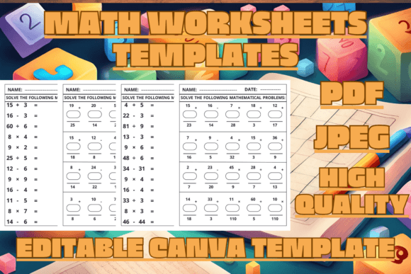 Math Worksheets Templates: Elevate Your Educational Resources