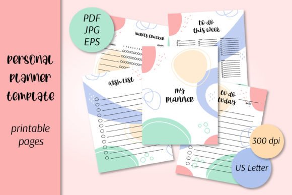 Organize Your Chaos: Personal Planner Printable Templates