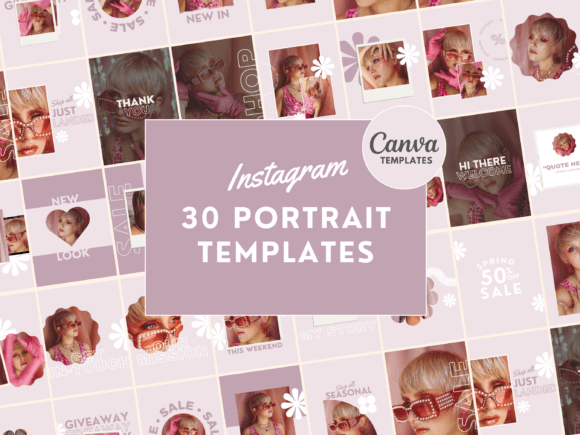 Pastel Pink Instagram Templates: Your Secret to a Cohesive Feed