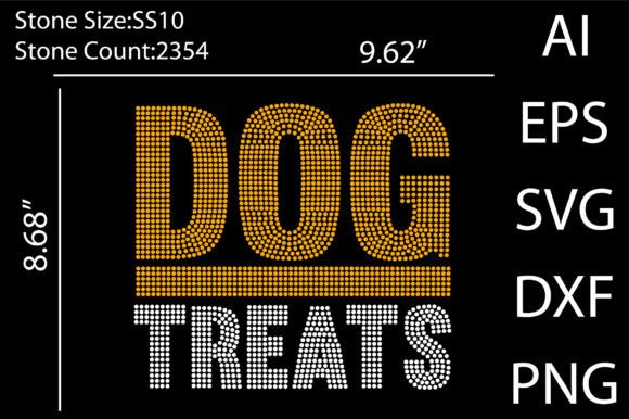 Sparkle Your Brand: The Dog Treats Rhinestone Template