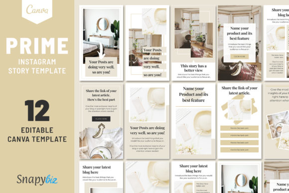 Transform Your Feed with Prime Instagram Story Canva Templates
