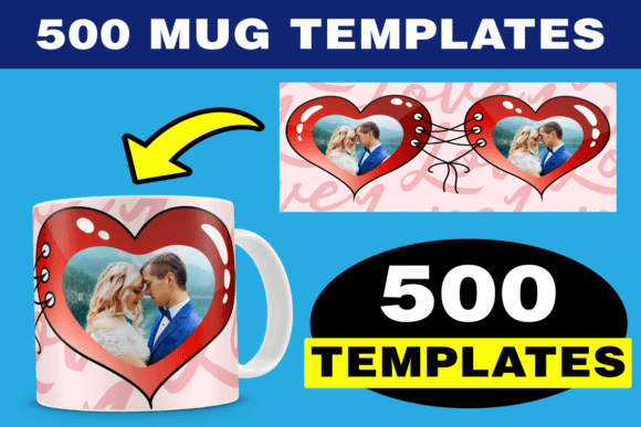 Unleash Your Brand: The Power of 500 Mug Templates for Sublimation