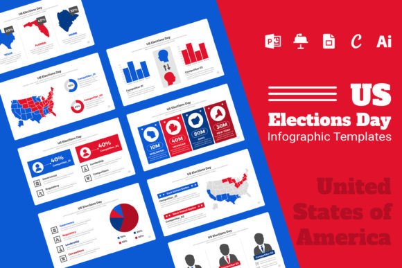 US Elections Infographic Templates: Your 2023 Design Toolkit