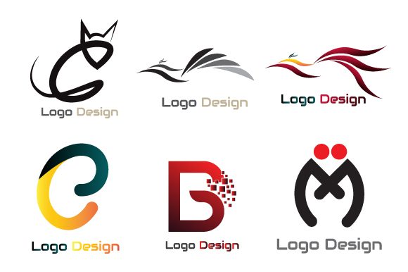 Vector 6 Files Logo Design Templates: Instant Brand Identity